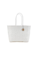 Load image into Gallery viewer, Paulina White Small Tote