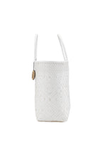 Load image into Gallery viewer, Paulina White Beach Bag