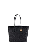 Load image into Gallery viewer, Paulina Black Small Tote