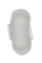 Load image into Gallery viewer, Paulina White Beach Bag