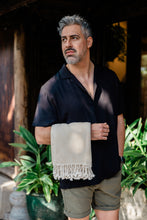 Load image into Gallery viewer, Beige & Ivory Luxury Towel/Throw