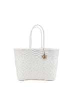 Load image into Gallery viewer, Paulina White Small Tote
